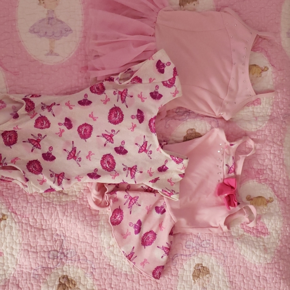 3-4T ballet leotard sets